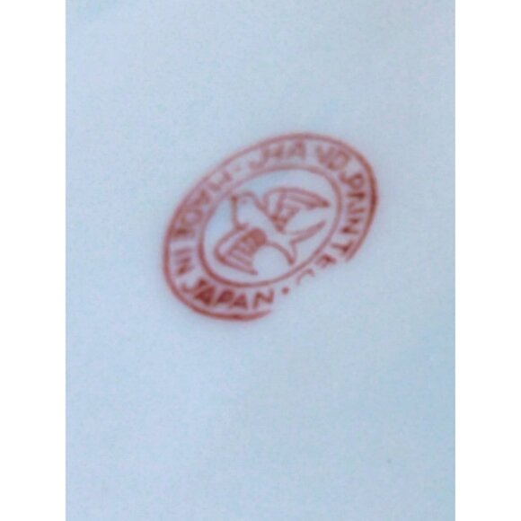 Vintage Moriage Cobalt Blue Hand Painted Japan Tea Pot 1950's - Picture 10 of 14